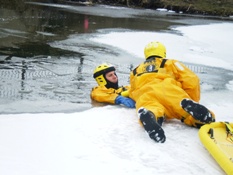 Ice Rescue Training 004